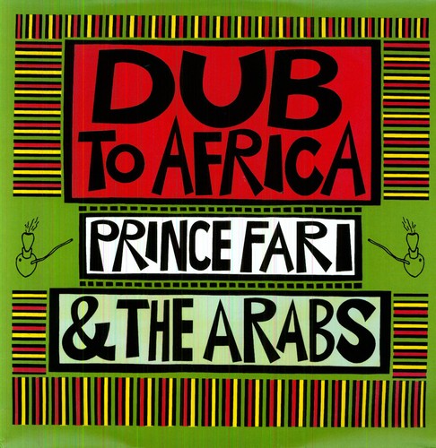 the album cover for Prince Far I & The Arabs - Dub to Africa