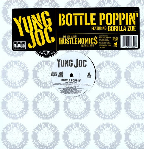 the album cover for Yung Joc - Bottle Poppin'