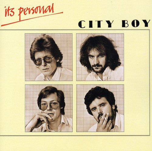 the album cover for City Boy - It's Personal