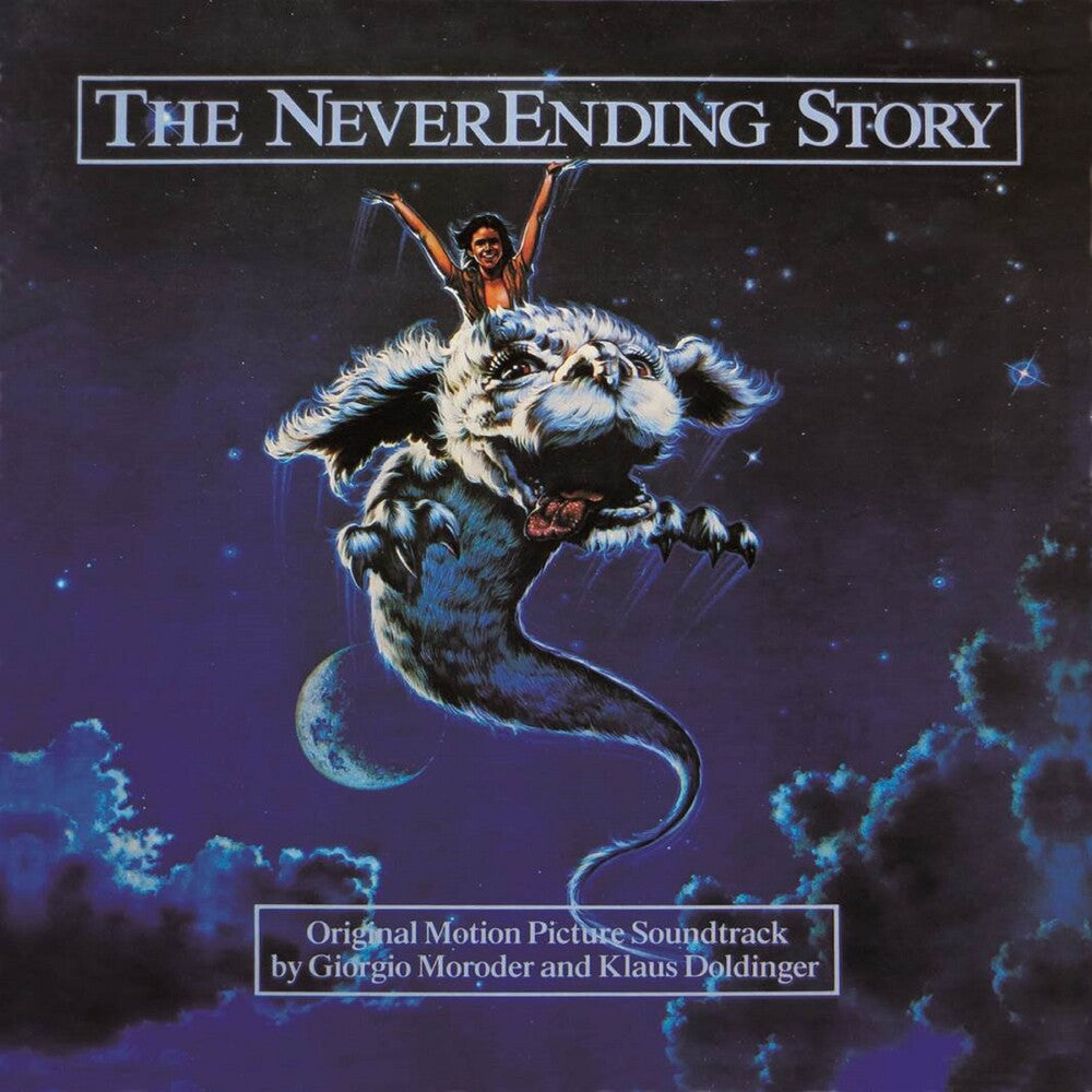 the album cover for Giorgio Moroder / Doldinger,Klaus Uk - The Neverending Story (Original Soundtrack)