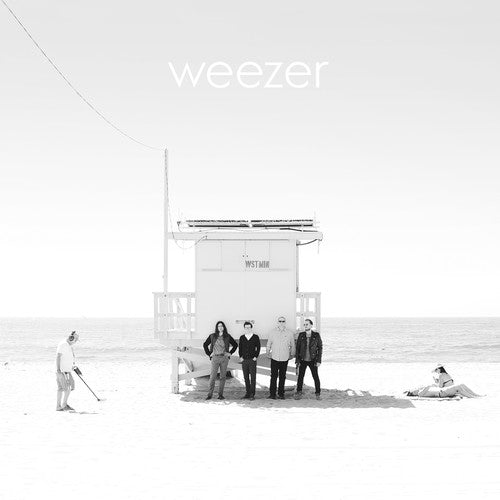 the album cover for Weezer - Weezer (White Album)