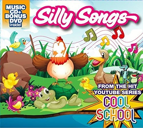 the album cover for Cool School - Silly Songs