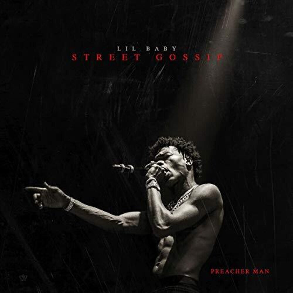 the album cover for Lil Baby - Street Gossip