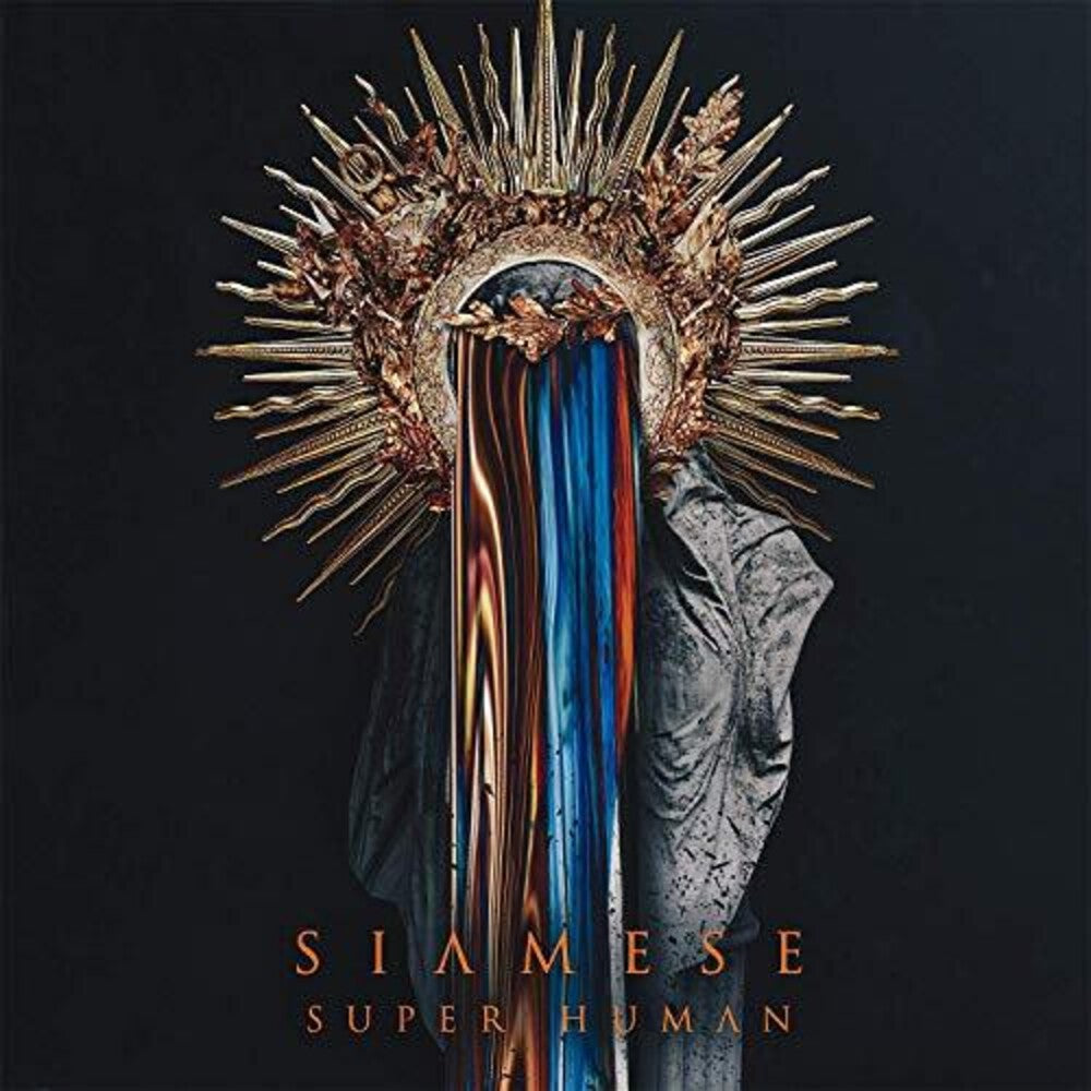 the album cover for Siamese - Super Human
