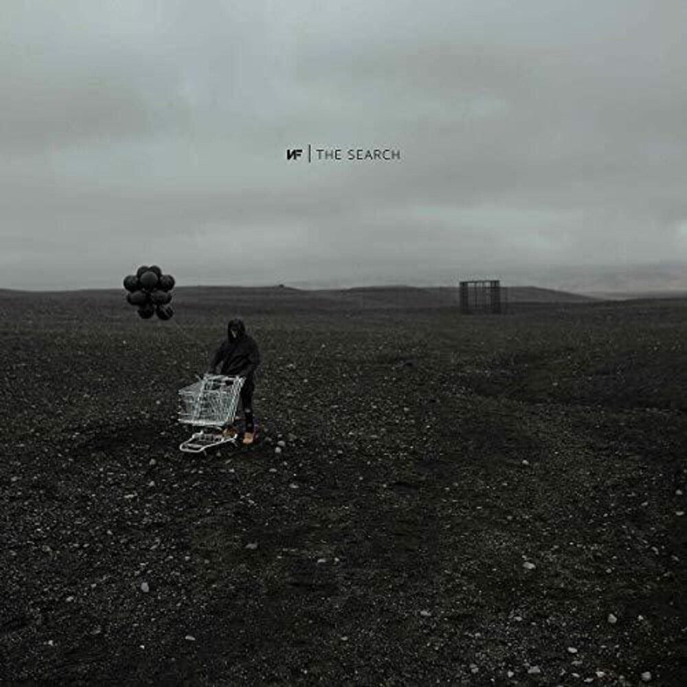 the album cover for NF - The Search