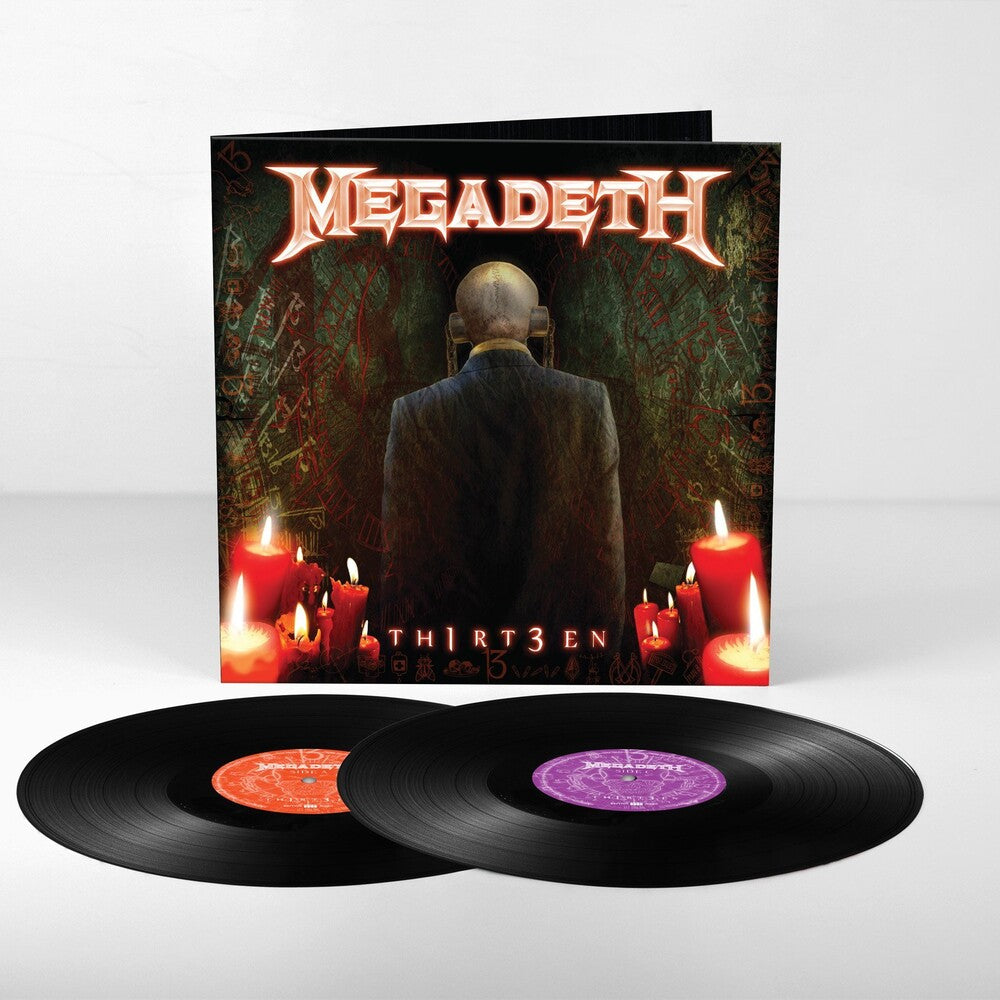 the album cover for Megadeth - Th1rt3en