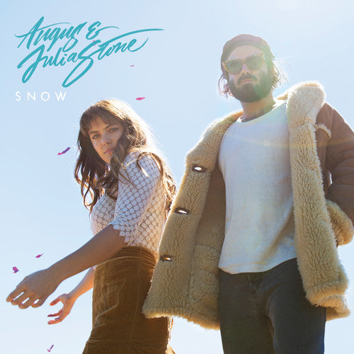 the album cover for Angus & Julia Stone - Snow