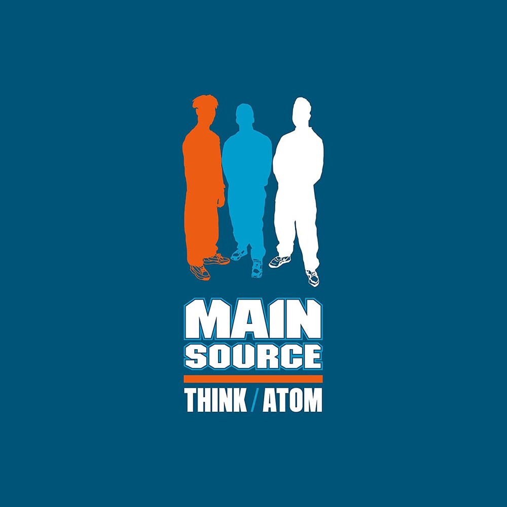 the album cover for Main Source - Think / Atom