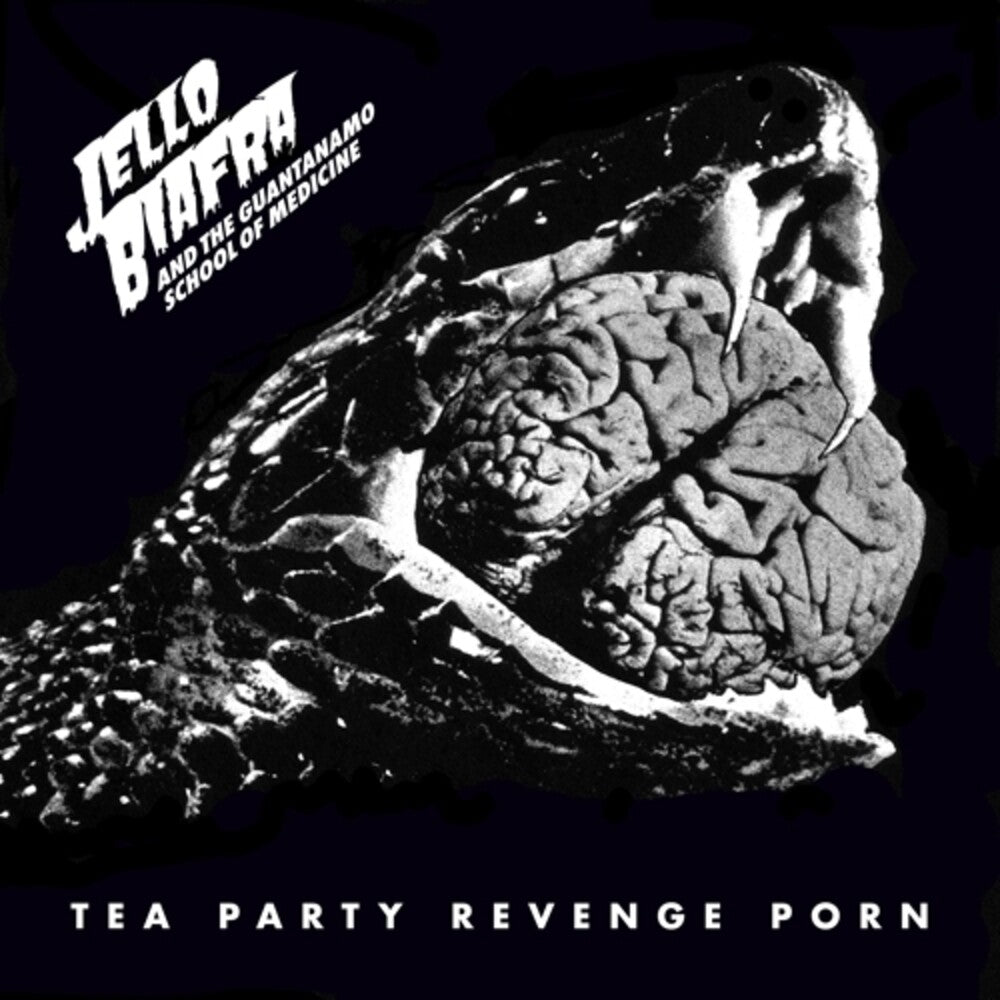 the album cover for Jello Biafra / Guantanamo School Of Medicine - Tea Party Revenge Porn