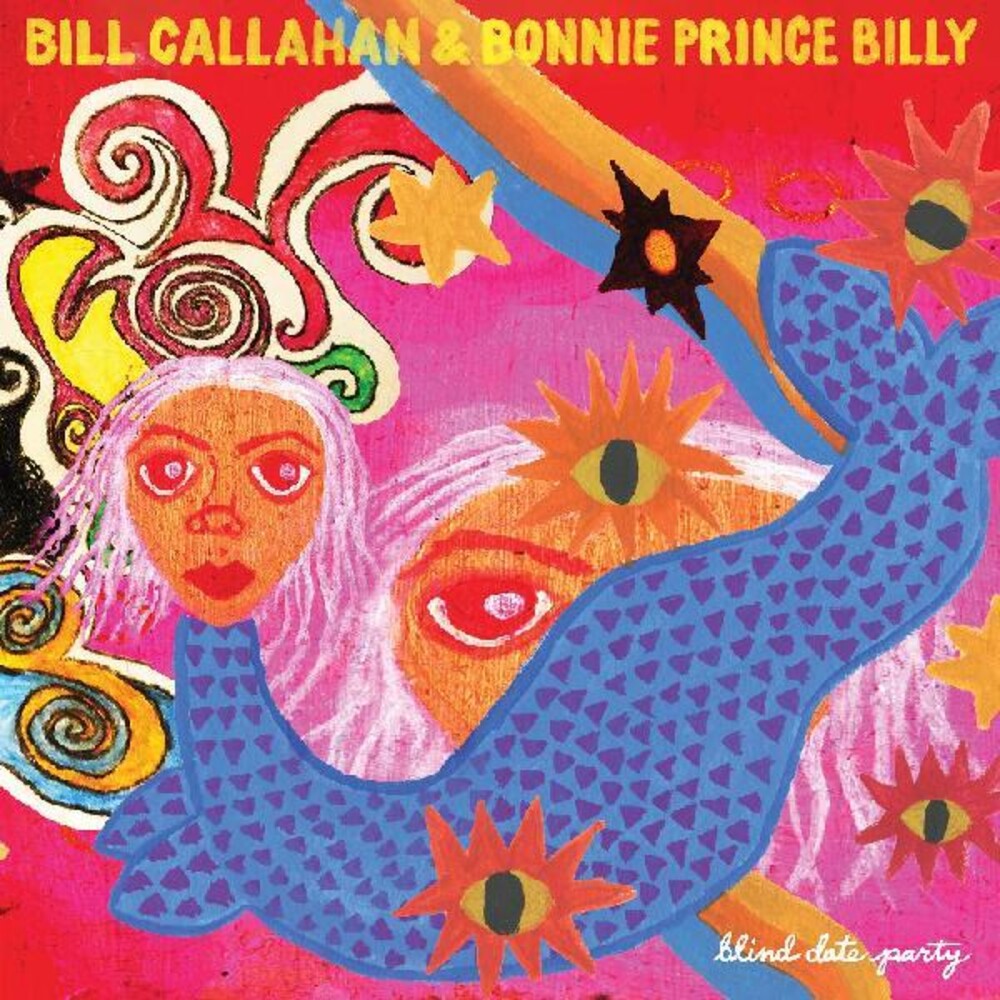 the album cover for Bill Callahan & Billy,Bonnie Prince - Blind Date Party (Gate)
