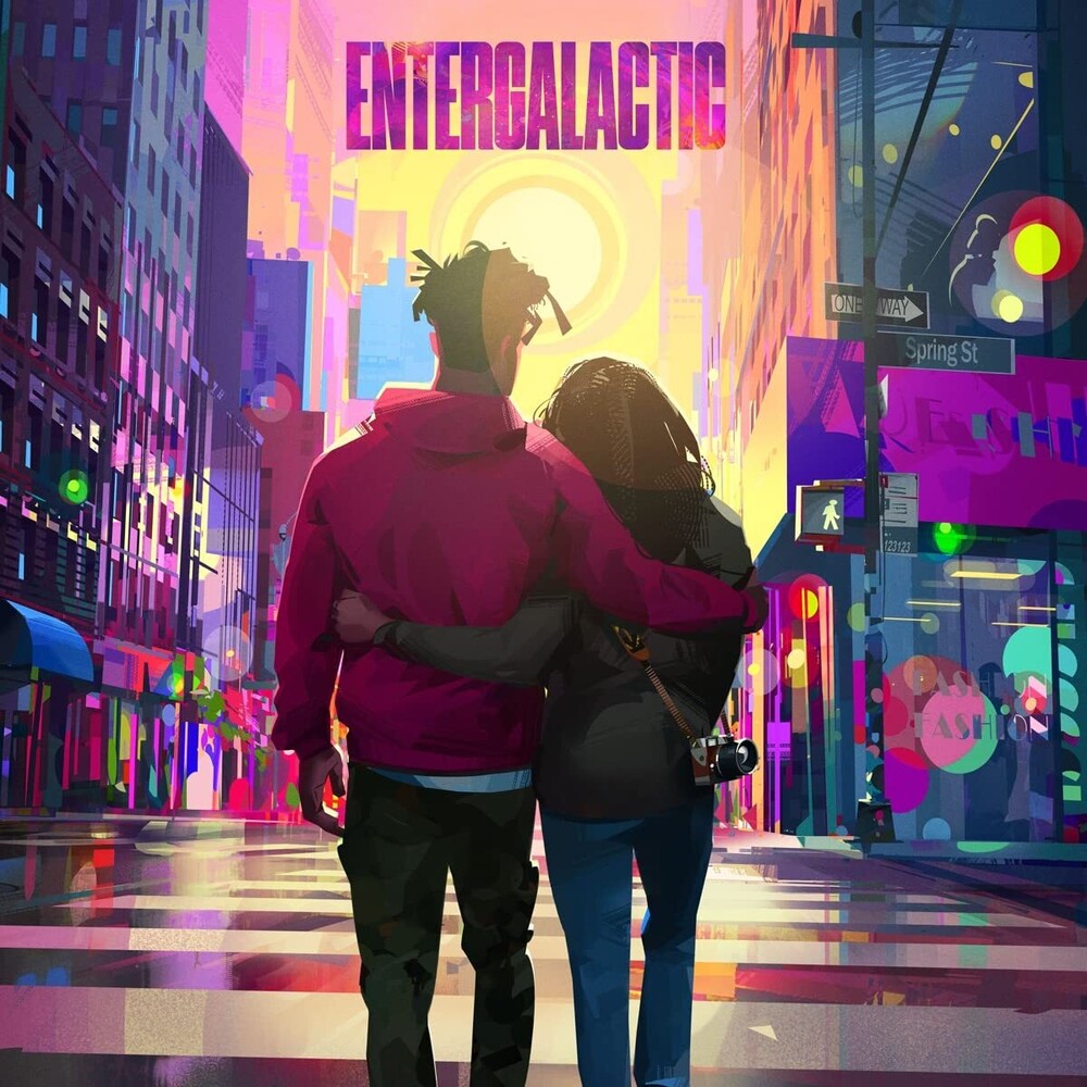 the album cover for Kid Cudi - Entergalactic