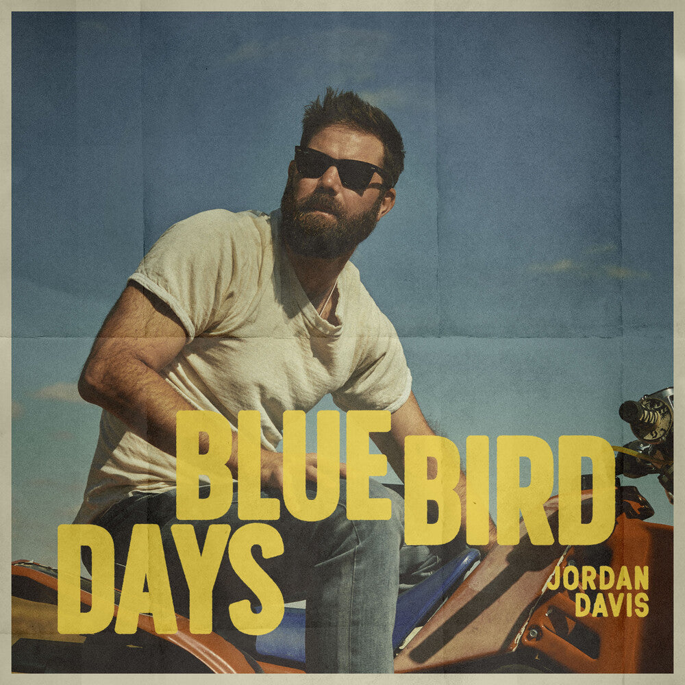 the album cover for Jordan Davis - Bluebird Days