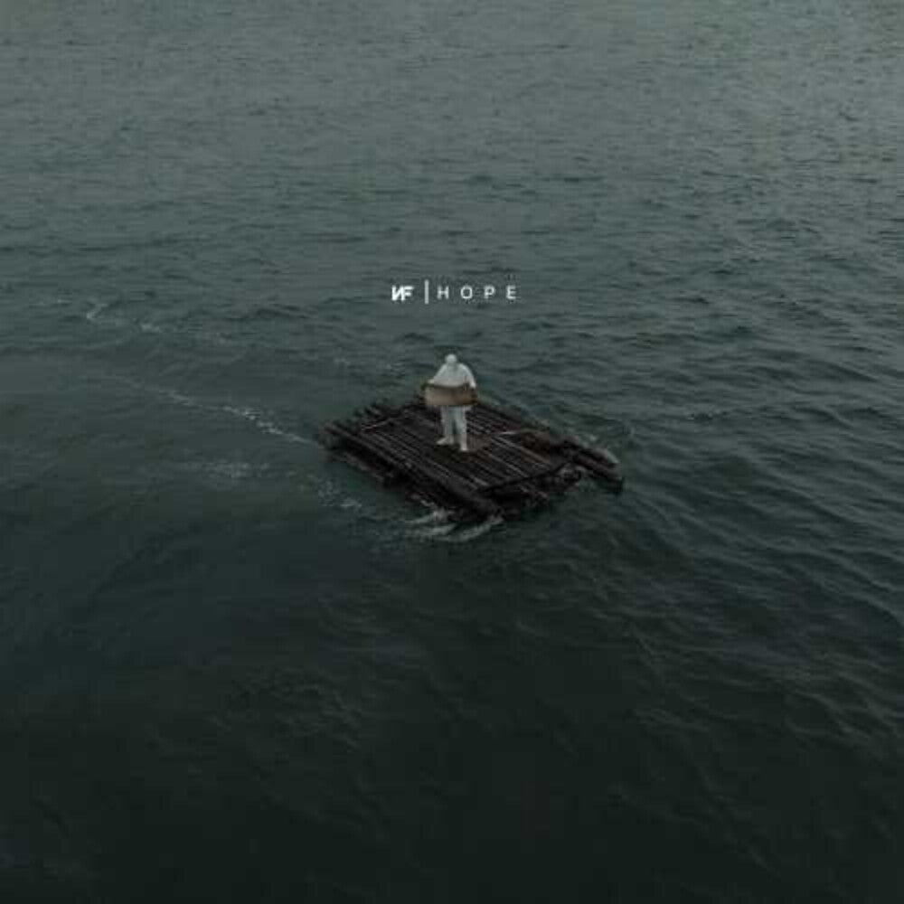 the album cover for NF - HOPE