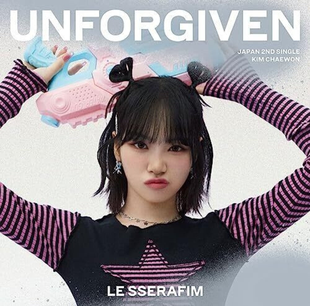 the album cover for LE SSERAFIM - Unforgiven - Kim Chawon Version (Jpn)