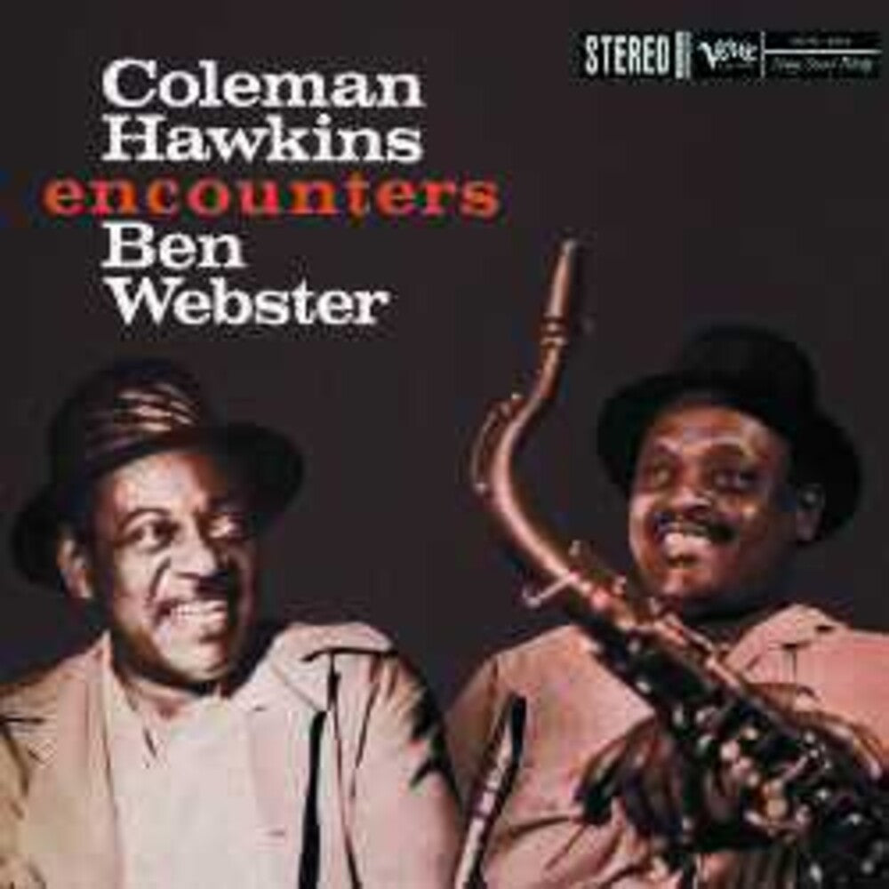 the album cover for Coleman Hawkins / Webster,Ben - Coleman Hawkins Encounters Ben Webster (Acoustic)