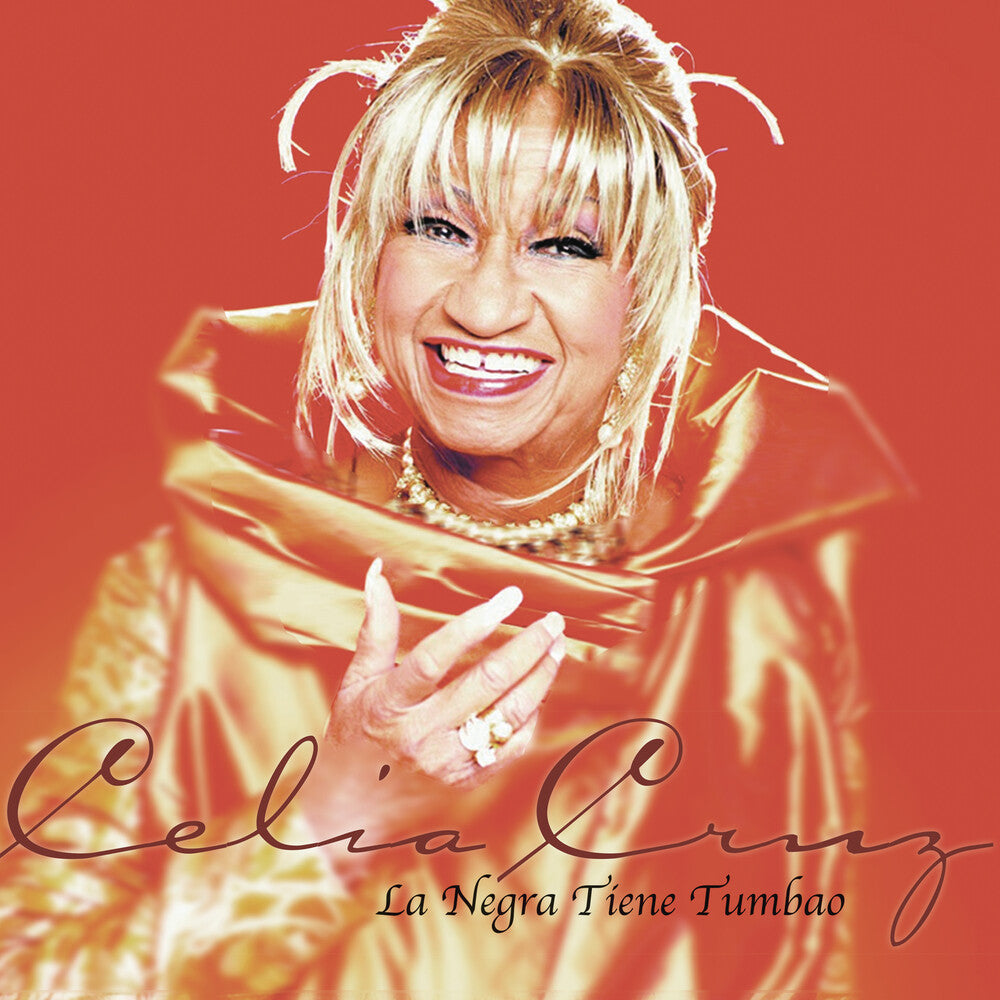 the album cover for Celia Cruz - Negra Tiene Tumbao