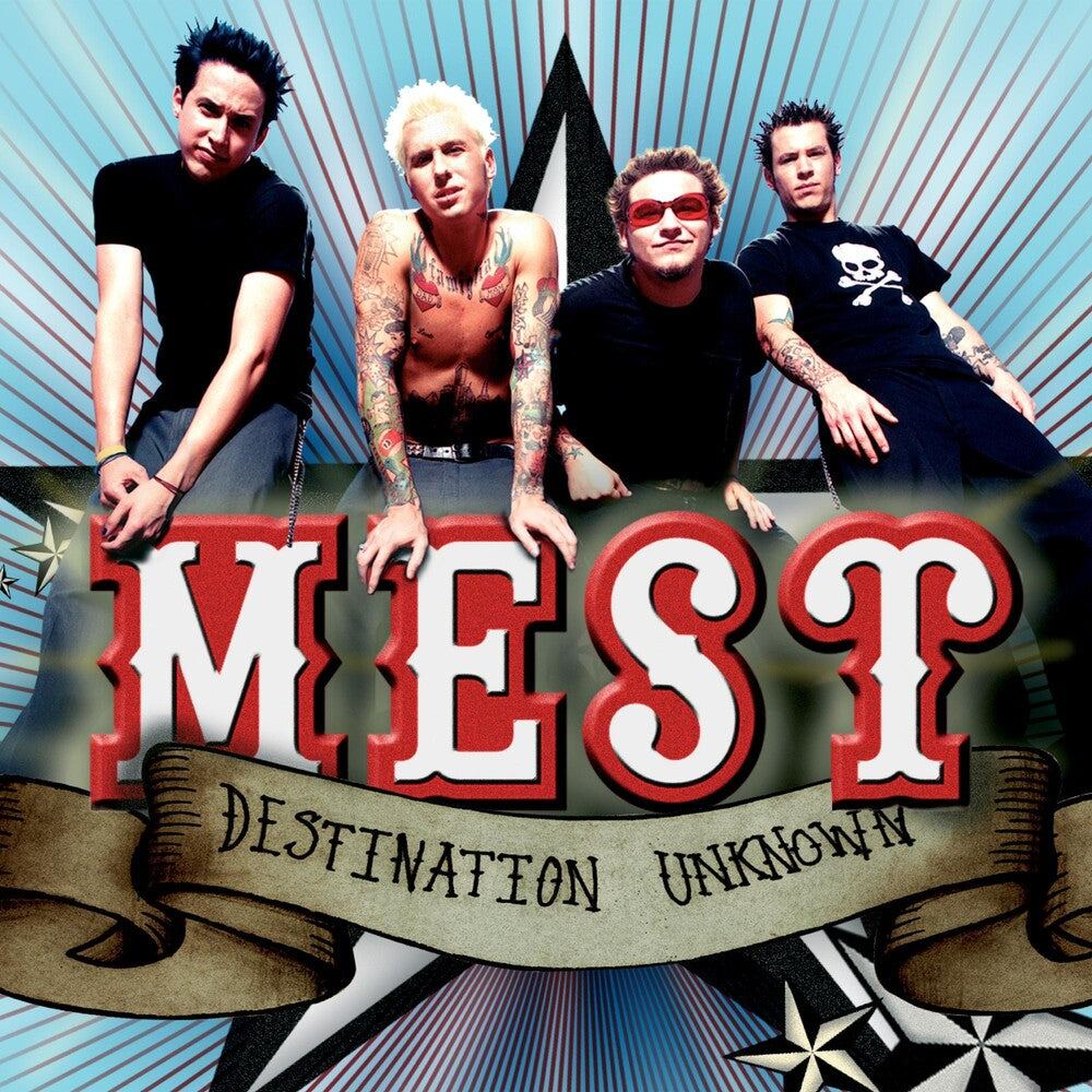 the album cover for Mest - Destination Unknown