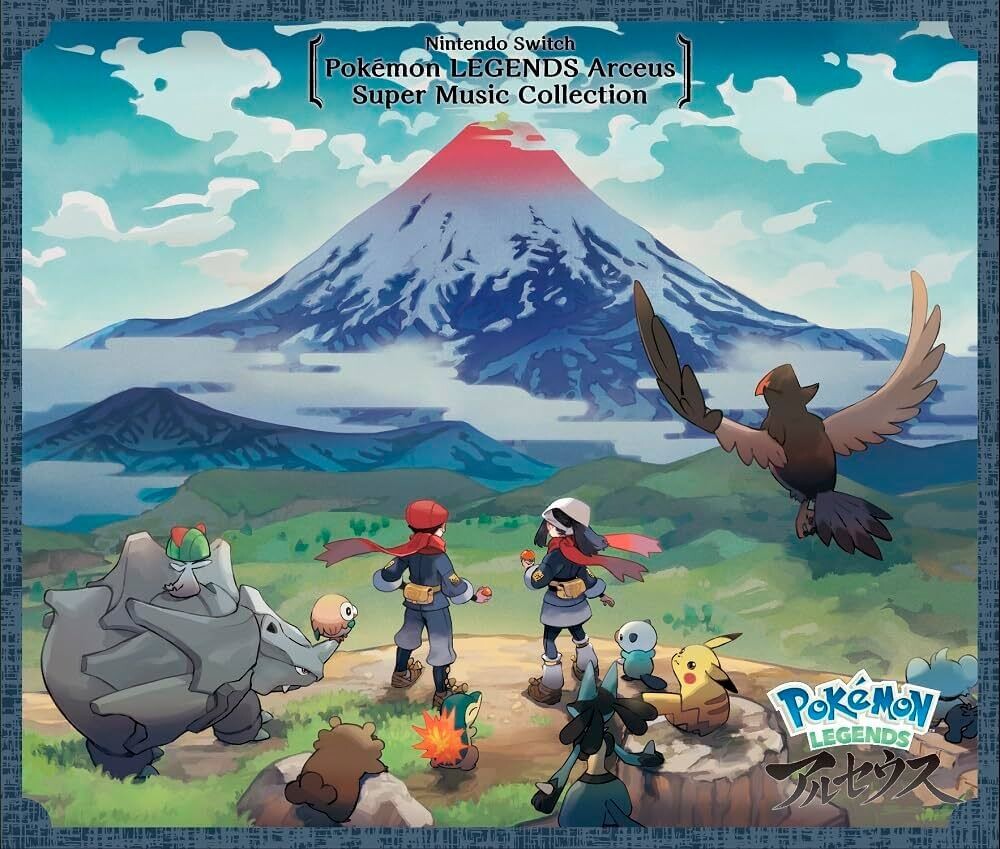 the album cover for Game Music (Jpn) - Nintendo Switch Pokemon Legends Arceus Super Music