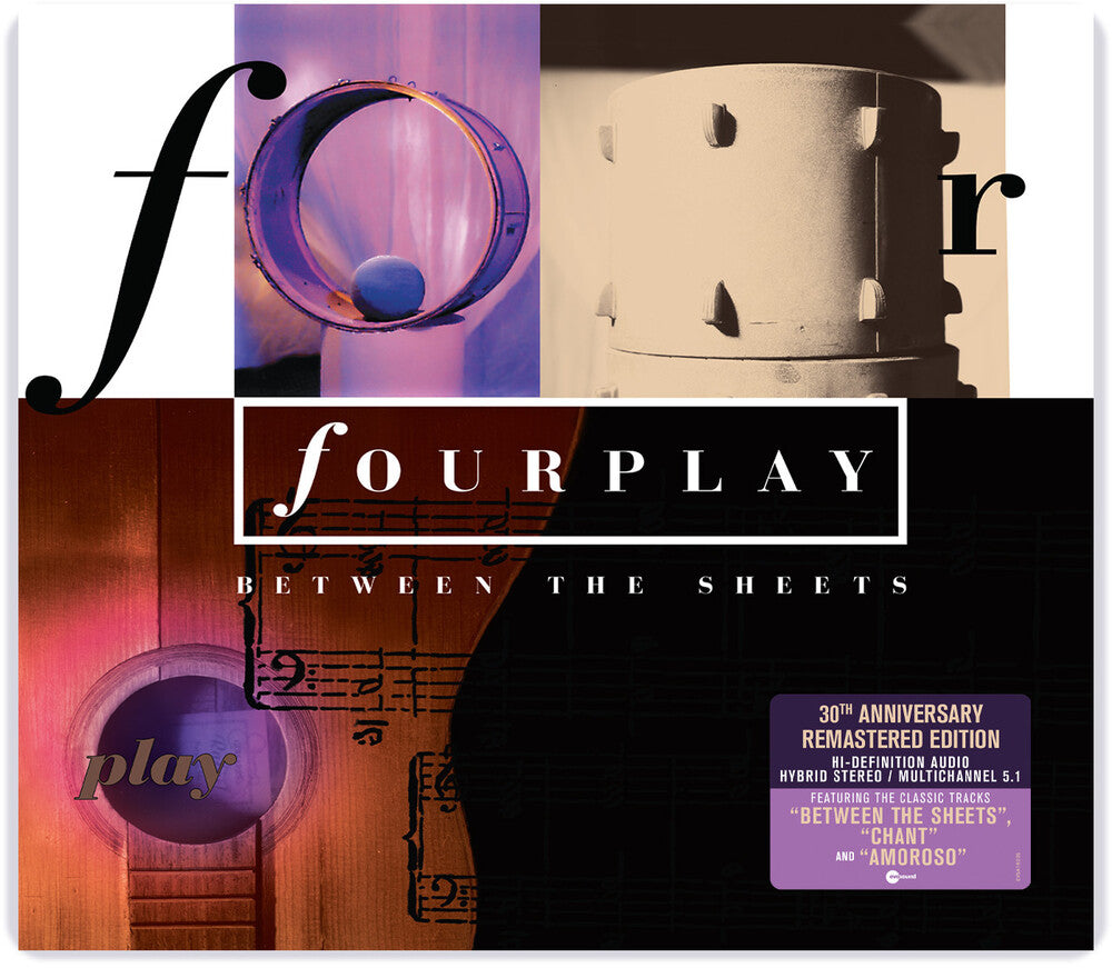 the album cover for Fourplay - Between The Sheets (30th Anniversary Remastered)
