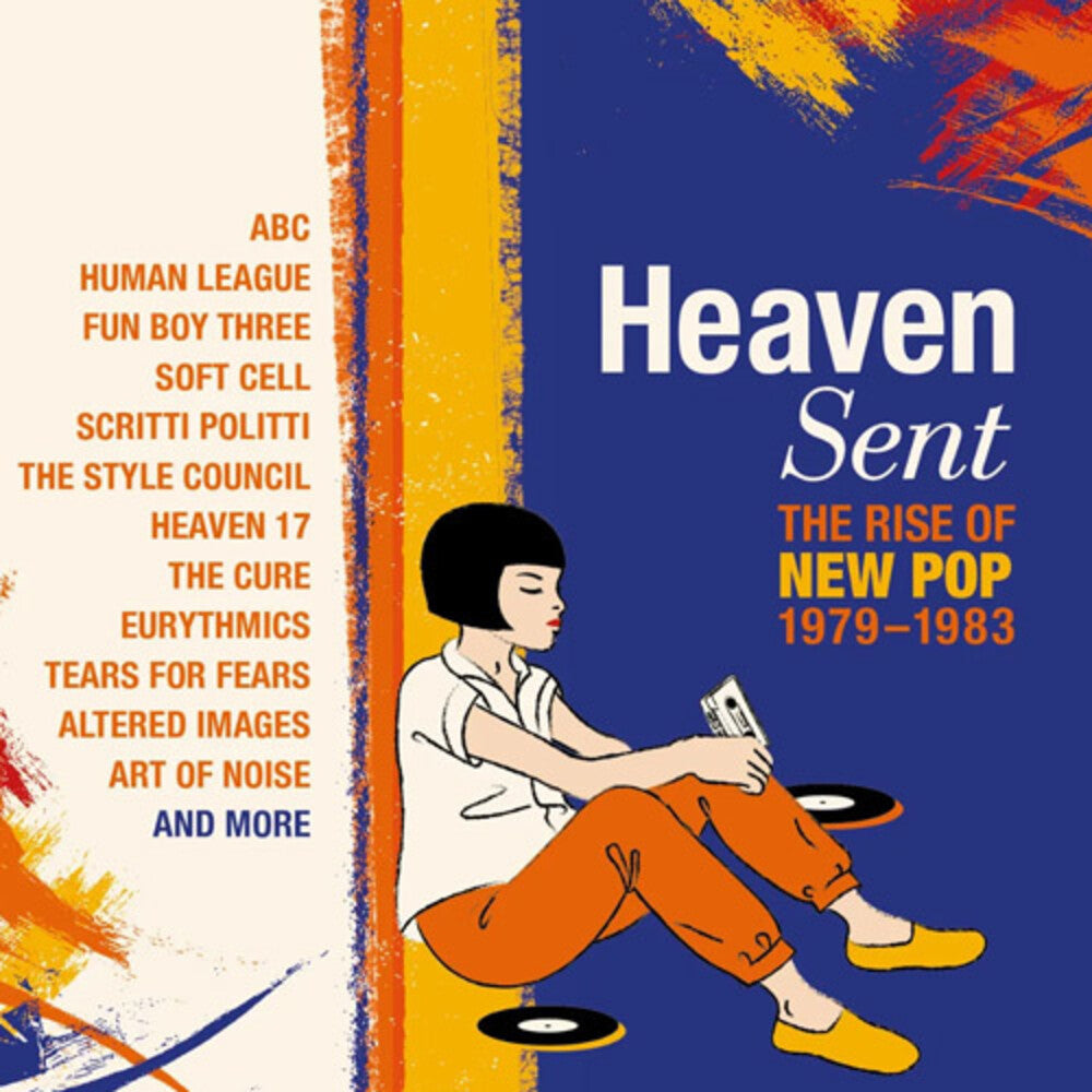 the album cover for Heaven Sent: Rise Of New Pop 1979-1983 / Various - Heaven Sent: Rise Of New Pop 1979-1983 / Various