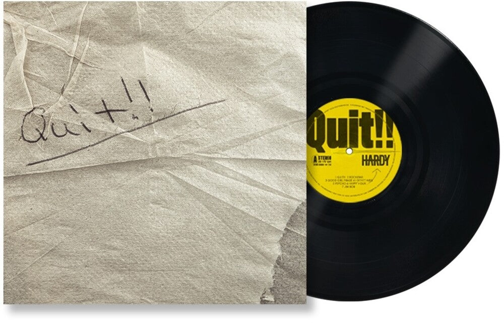 the album cover for Hardy - Quit!!