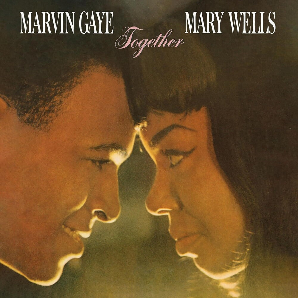 the album cover for Marvin Gaye / Wells,Mary - Together (Original Master Mono)