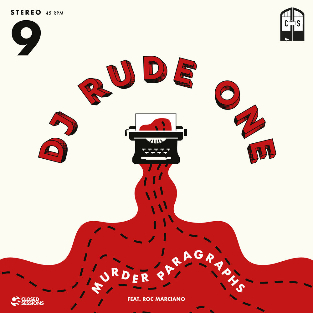 the album cover for Dj Rude One / Roc Marciano - Murder Paragraphs