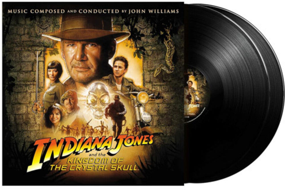 the album cover for John Williams (Uk) - Indiana Jones & Kingdom Of The Crystal Skull - Ost
