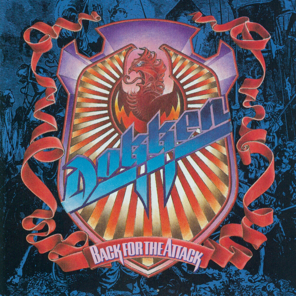 the album cover for Dokken - Back For The Attack