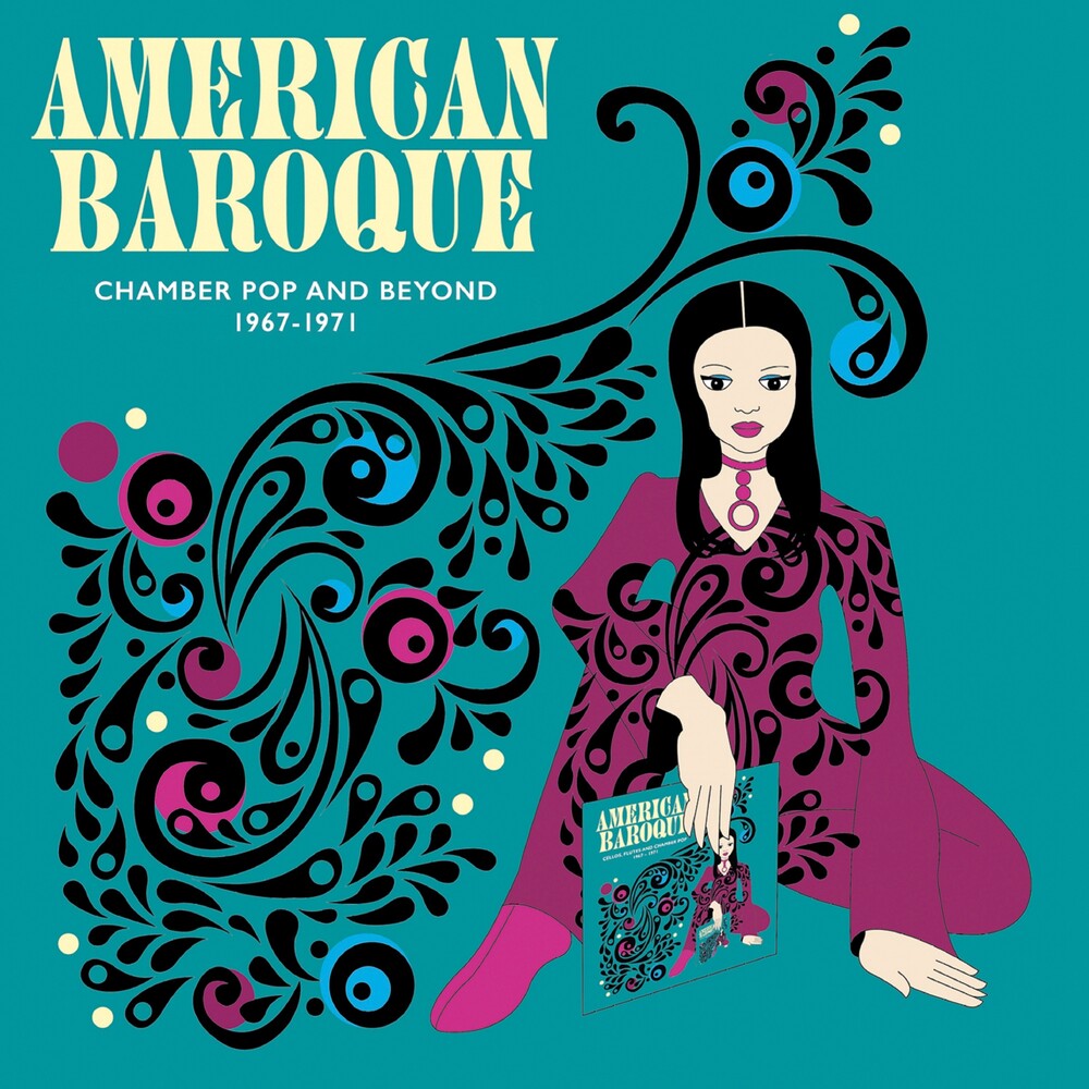 the album cover for American Baroque: Chamber Pop & Beyond 1967-1971 - American Baroque: Chamber Pop & Beyond 1967-1971