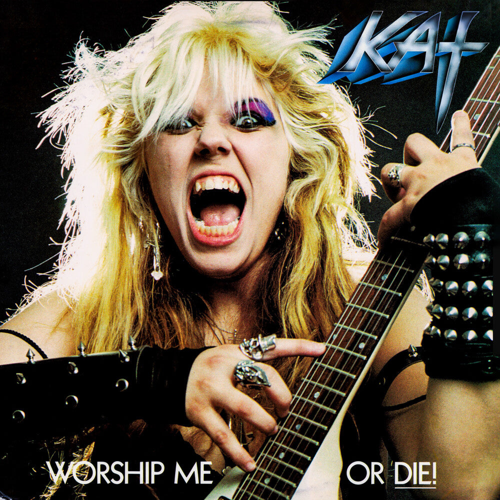 the album cover for Great Kat - Worship Me Or Die (Hol)