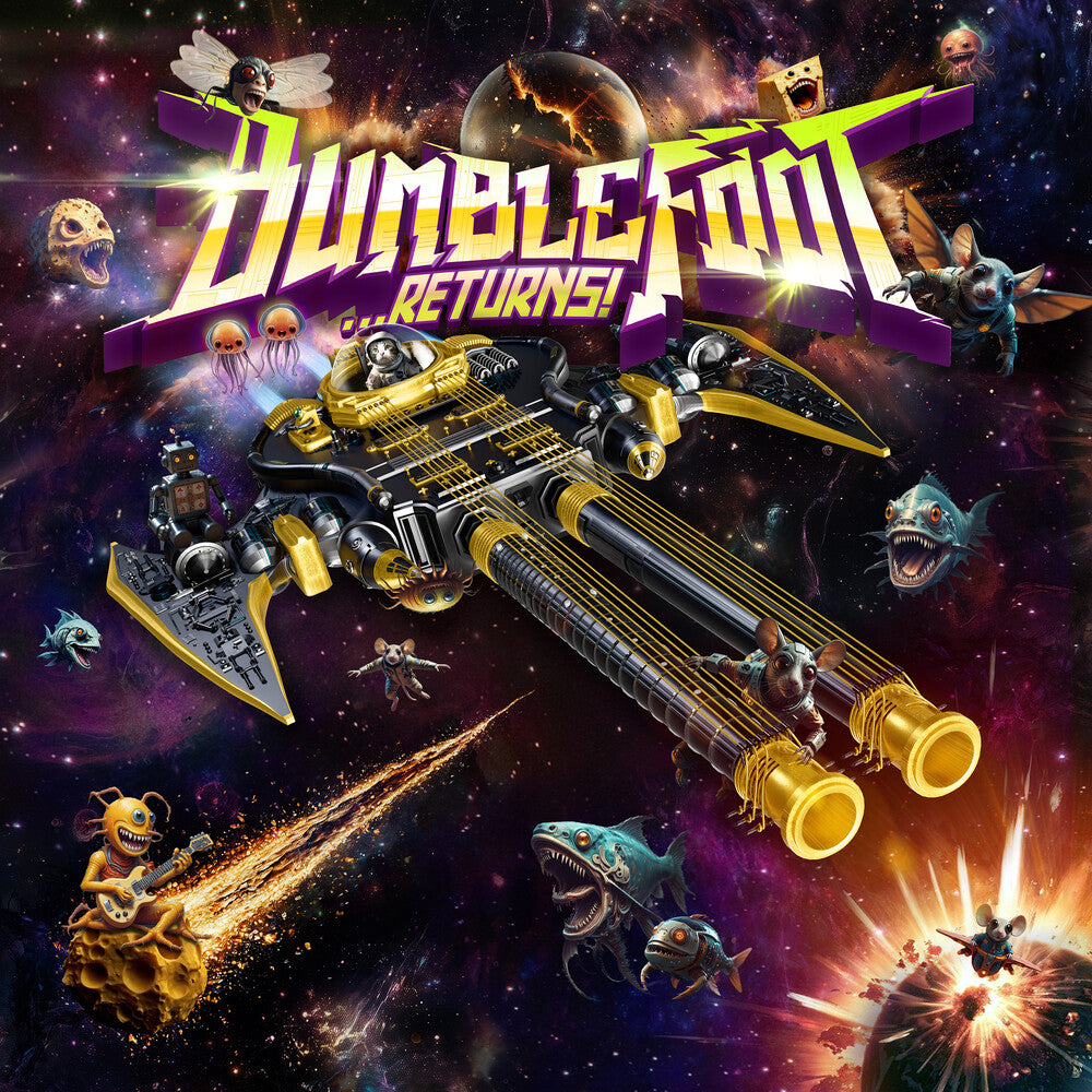 the album cover for Bumblefoot - Returns!