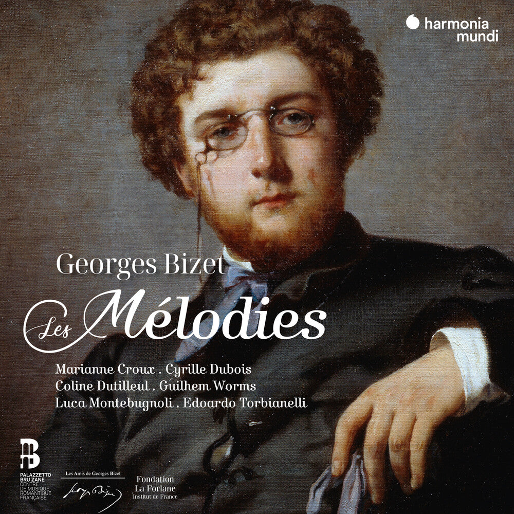 the album cover for Cyrille Dubois / Croux,Marianne - Bizet: Les Melodies