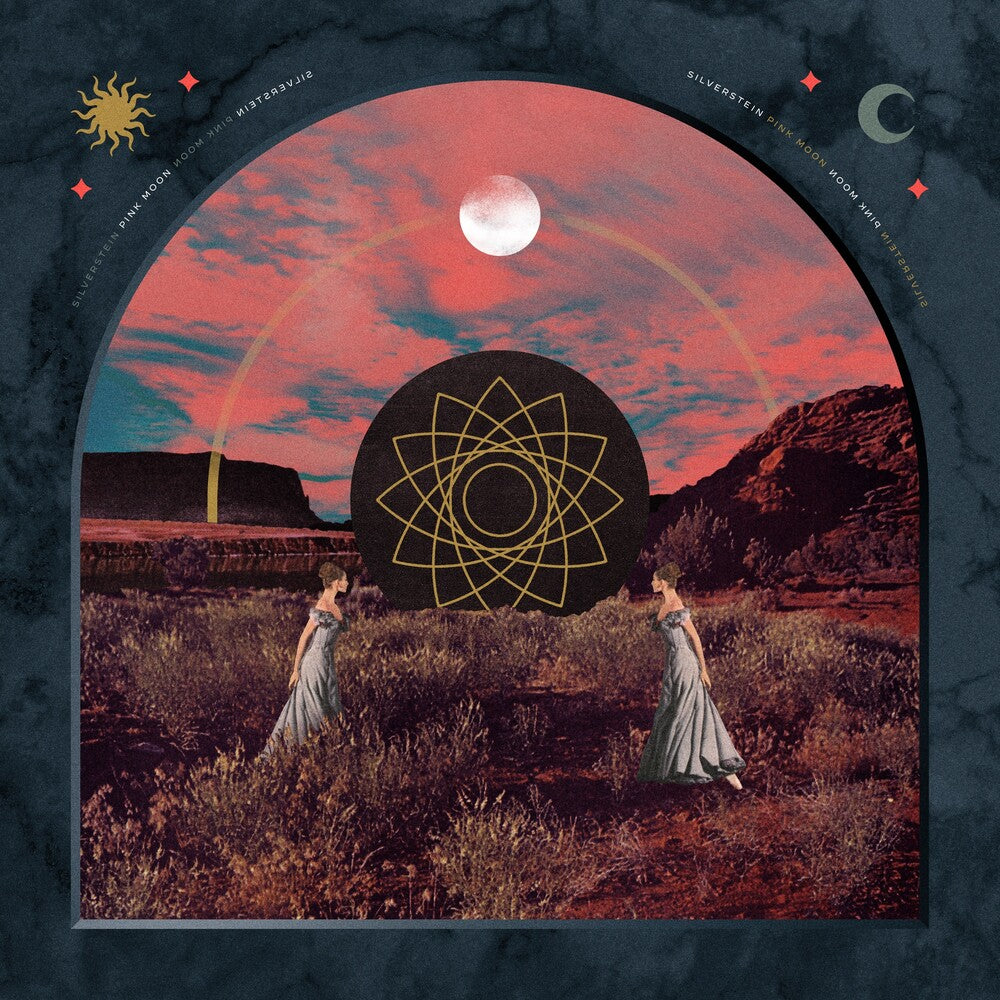 the album cover for Silverstein - Pink Moon (Ocrd)