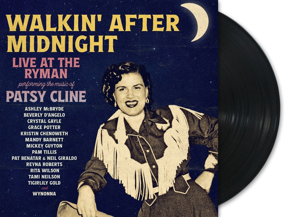 the album cover for Walkin' After Midnight: The Music of Patsy / Var - Walkin' After Midnight: The Music of Patsy Cline (Various Artists)