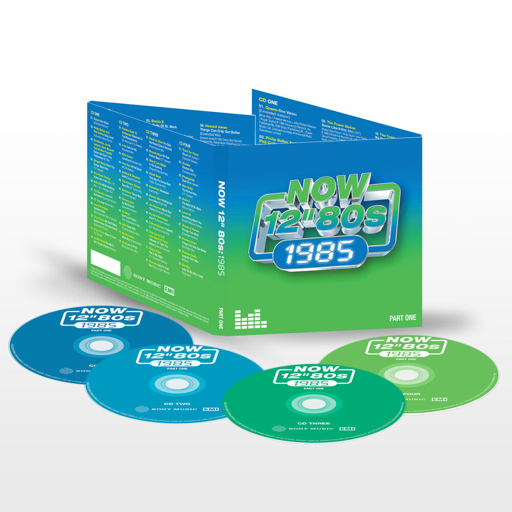 the album cover for Now 12-Inch 80s: 1985-Part 1 / Various (Uk) - Now 12-Inch 80s: 1985-Part 1 / Various (Uk)