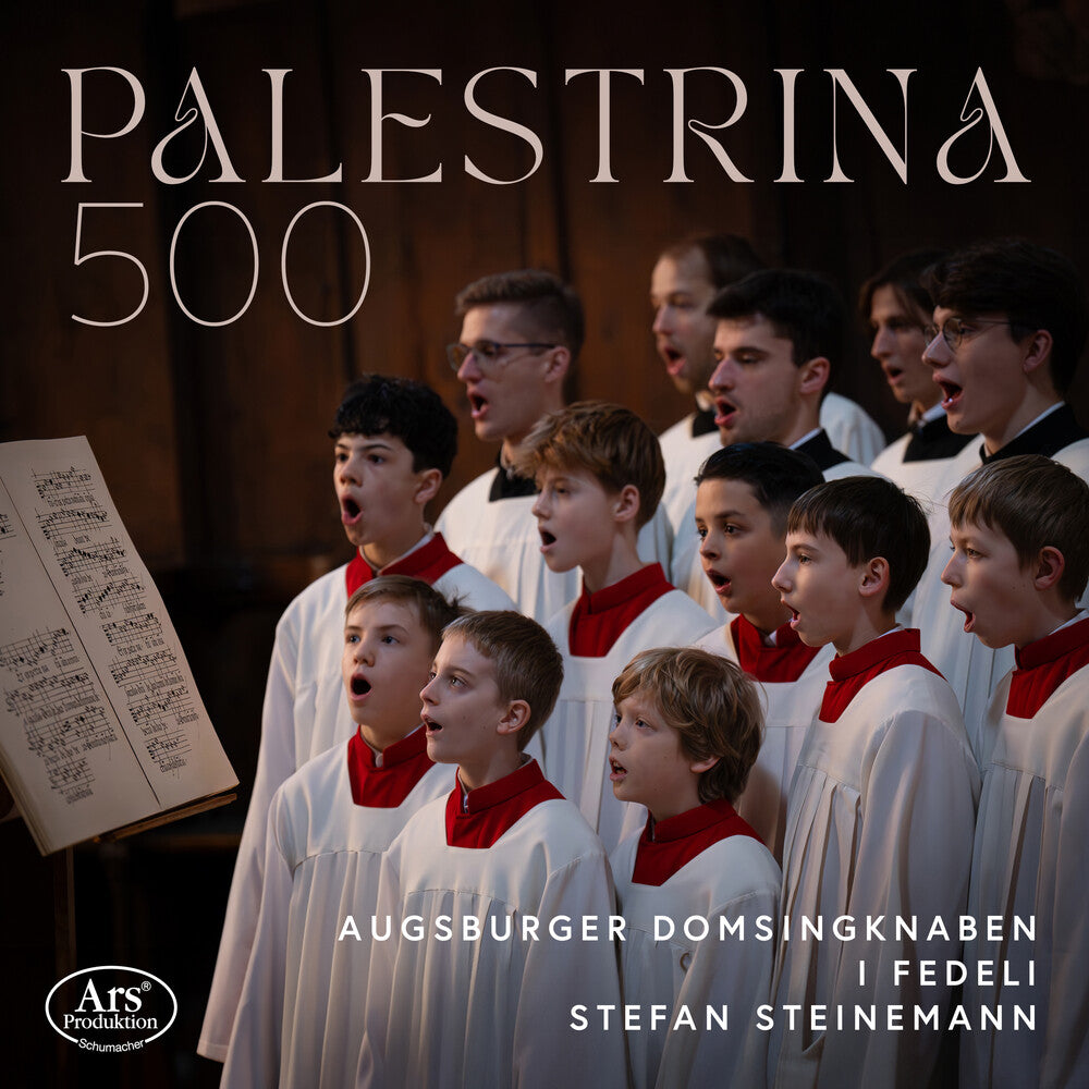 the album cover for Augsburger Domsingknaben - Palestrina 500
