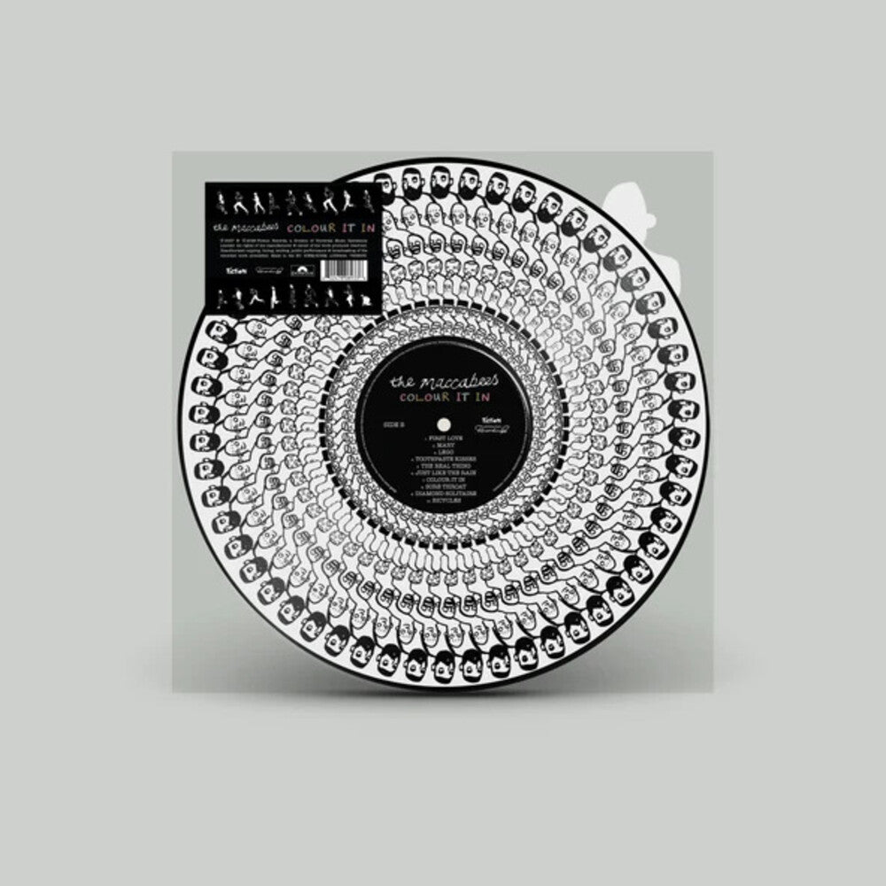 the album cover for Maccabees - Colour It In (Pict) (Uk)