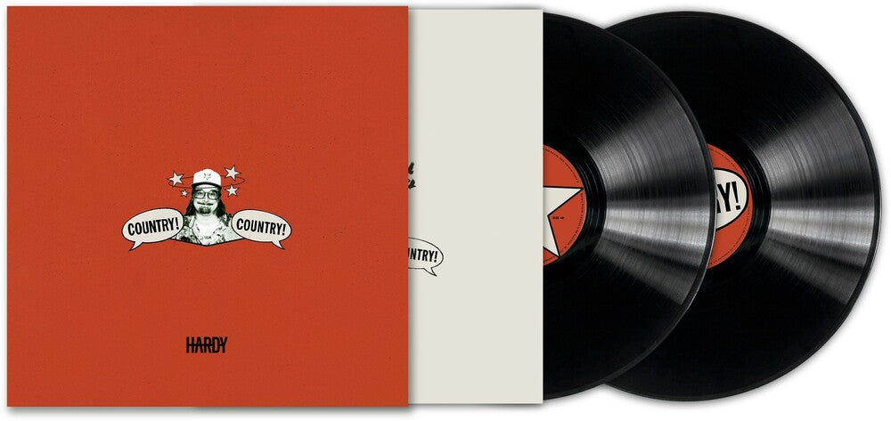 the album cover for Hardy - COUNTRY! COUNTRY!