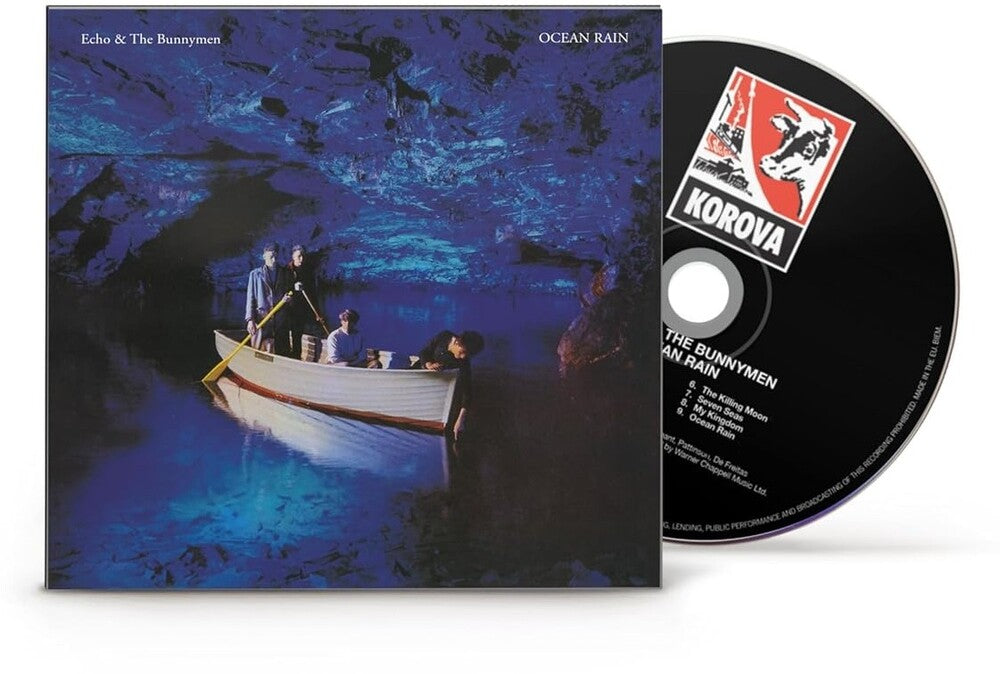 the album cover for Echo & The Bunnymen - Ocean Rain (Spa)