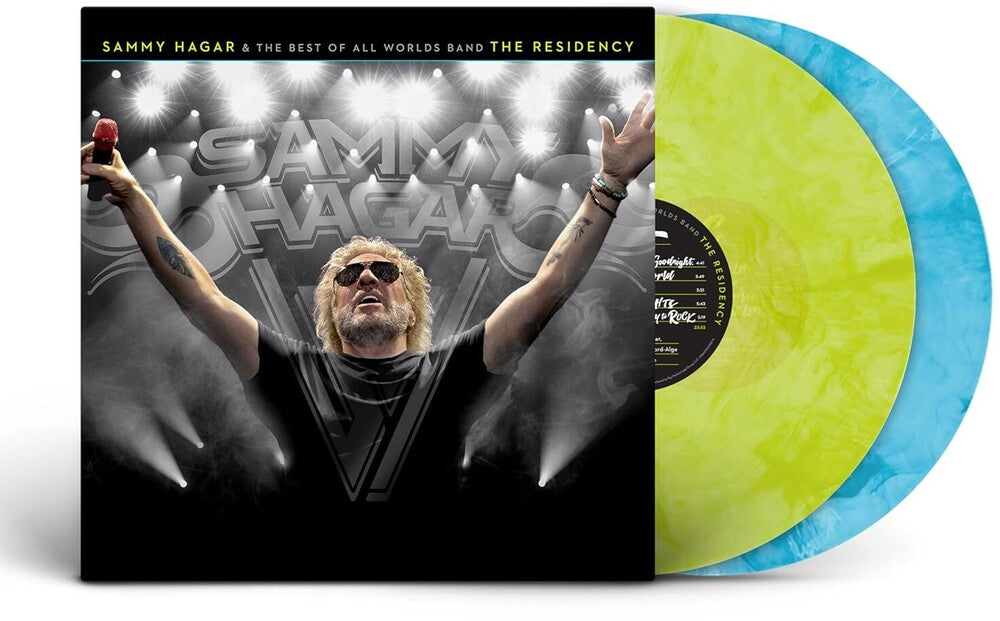 the album cover for Sammy Hagar - Sammy Hagar & The Best Of All Worlds Band - The