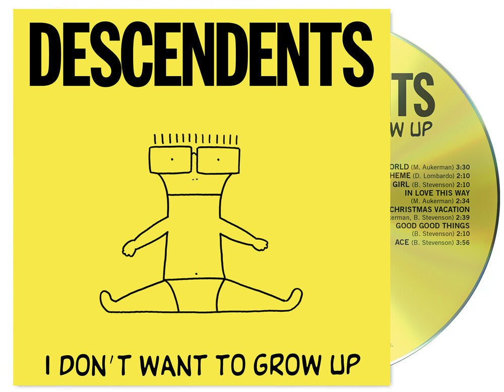 the album cover for Descendents - I Don't Want To Grow Up