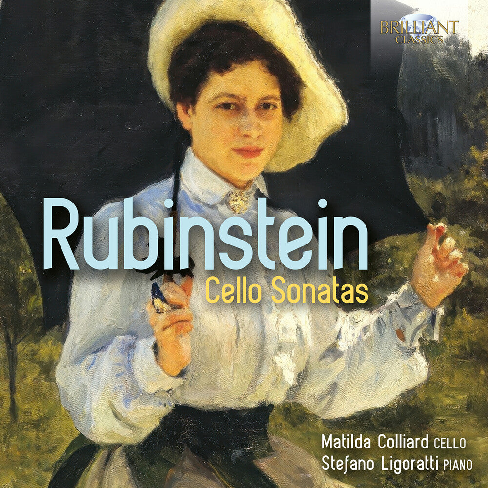 the album cover for Matilda Colliard - Rubinstein: Cello Sonatas