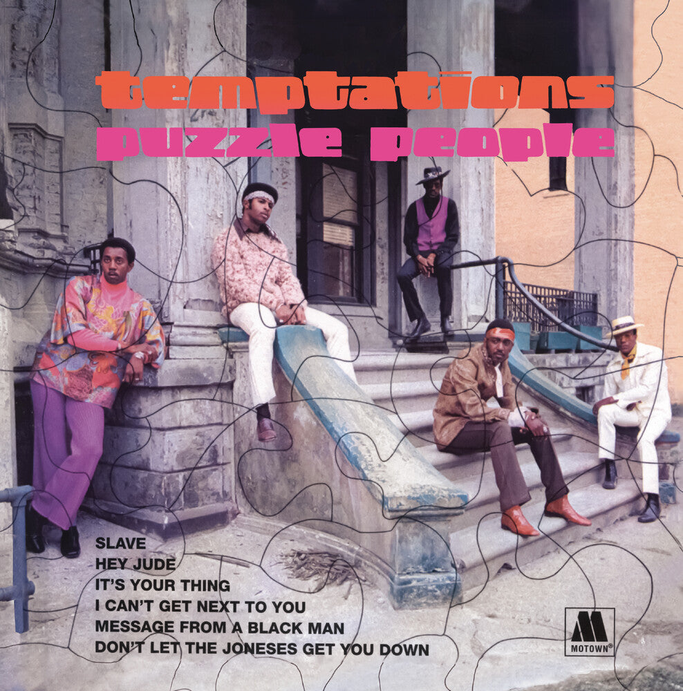 the album cover for Temptations - Puzzle People (Hol)
