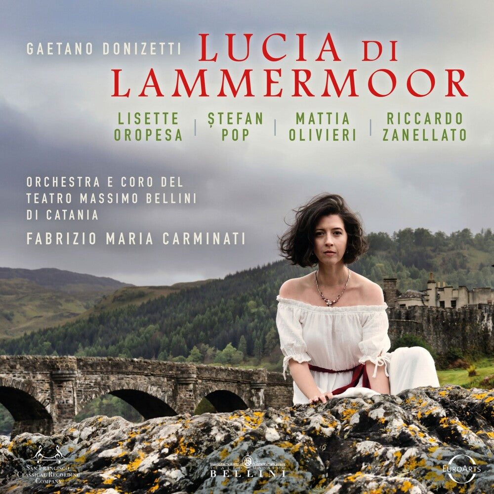 the album cover for Lisette Oropesa / Pop,Stefan - Donizetti: Lucia Di Lammermoor