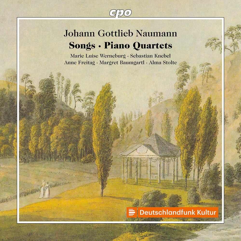 the album cover for Marie Werneburg Luise - Songs & Pno Quartets