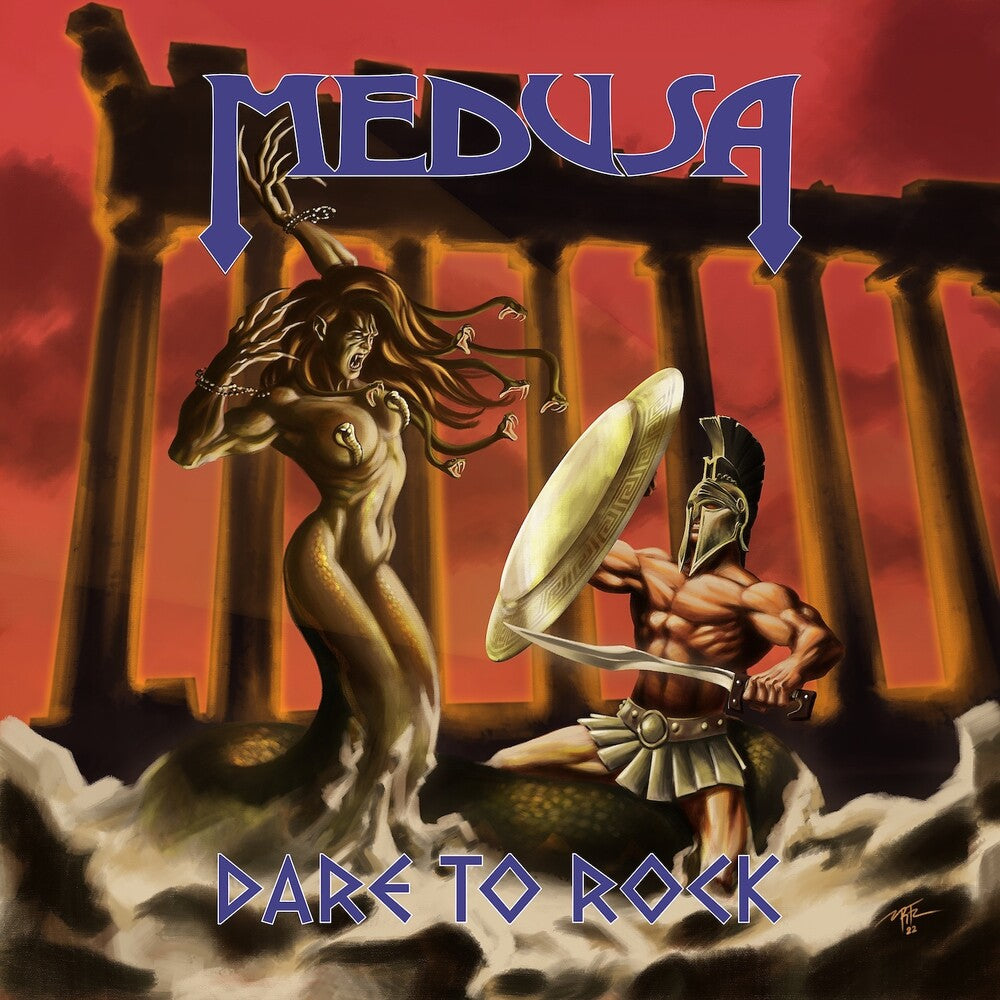 the album cover for Medusa - Dare To Rock