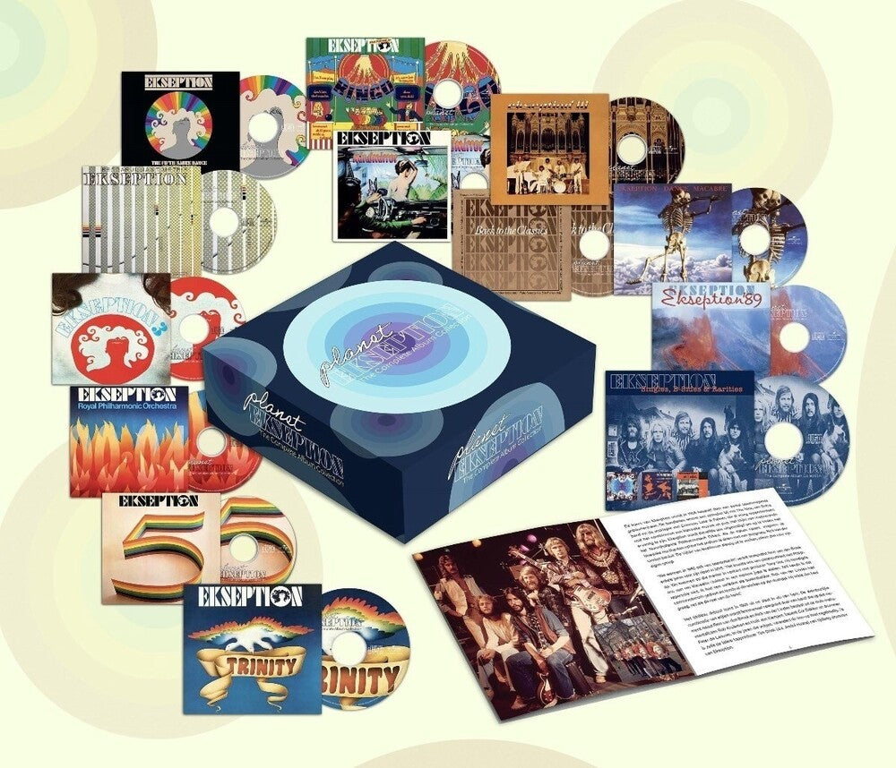 the album cover for Ekseption - Planet Ekseptional: The Complete Album Collection