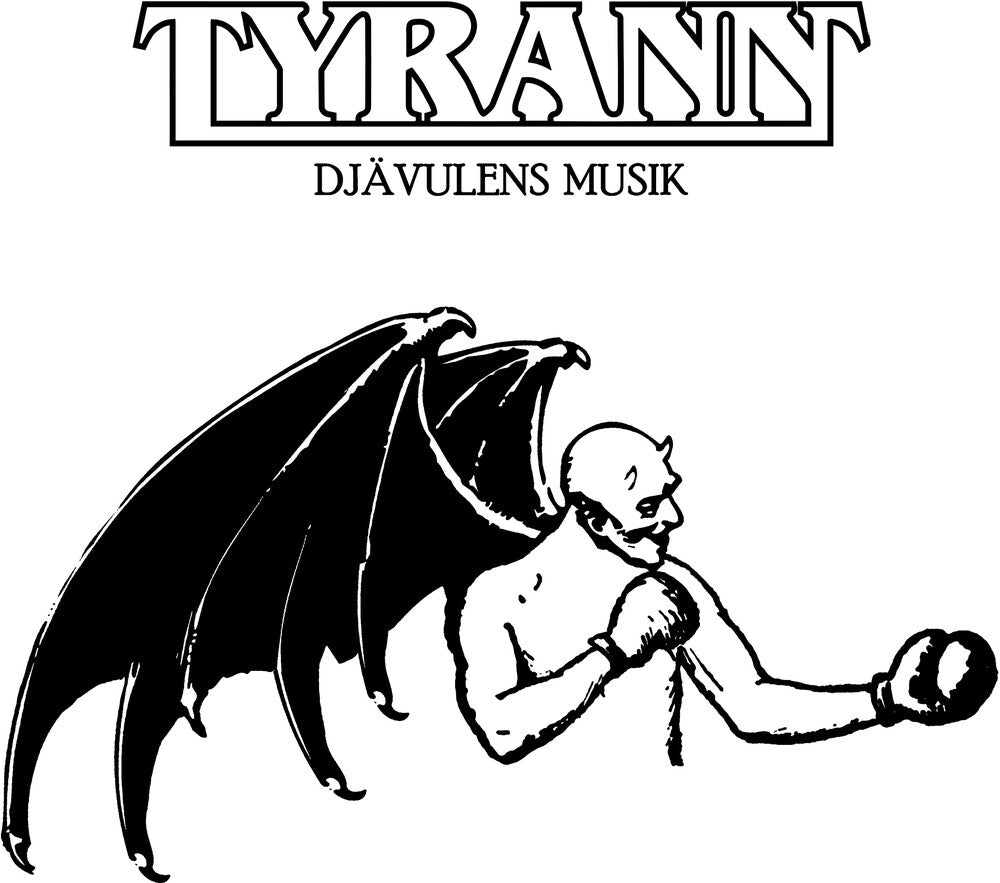 the album cover for Tyrann - Djavulens Musik