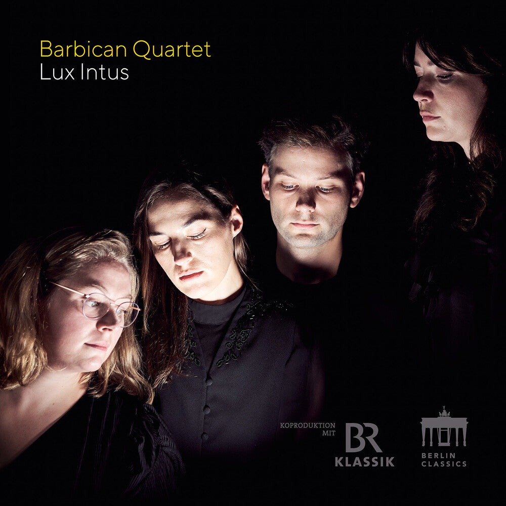 the album cover for Barbican Quartet - Lux Intus